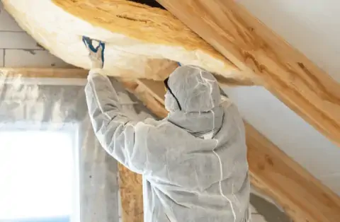 Isolation de combles - Merlas